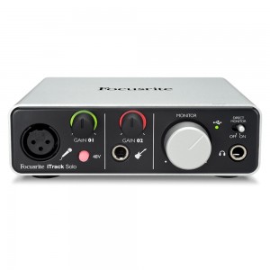 Focusrite iTrack Solo Lightning Audio Interface (iOS/PC)